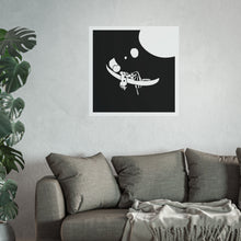 Load image into Gallery viewer, Fine Art Poster — Dreamer Illustration (Black & White