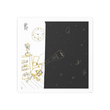 Load image into Gallery viewer, Astronaut Nightwall Art Poster — Minimal Space Illustration for Nursery & Home