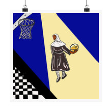 Load image into Gallery viewer, “B ALL IN” Matte Poster — Inspirational Sports Art Print