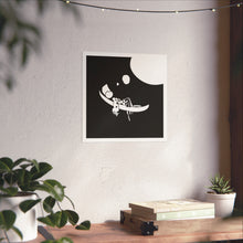 Load image into Gallery viewer, Fine Art Poster — Dreamer Illustration (Black & White