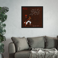 Load image into Gallery viewer, Inspirational Comic Poster — "Though I Walk Through the Valley" Fine Art Print