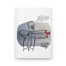 Load image into Gallery viewer, Hand-Drawn Slingshot Theory Hardcover Journal — Quirky Sketch Notebook for Creatives & Gift-Givers