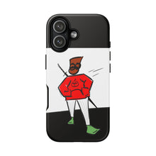 Load image into Gallery viewer, Phone Case — 'Tough Cases' Quirky Cartoon Tough Guy Protective Cover