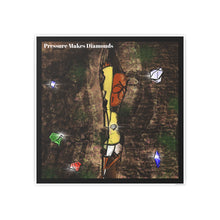 Load image into Gallery viewer, Pressure Makes Diamonds Art Poster — Motivational Photo Art Print