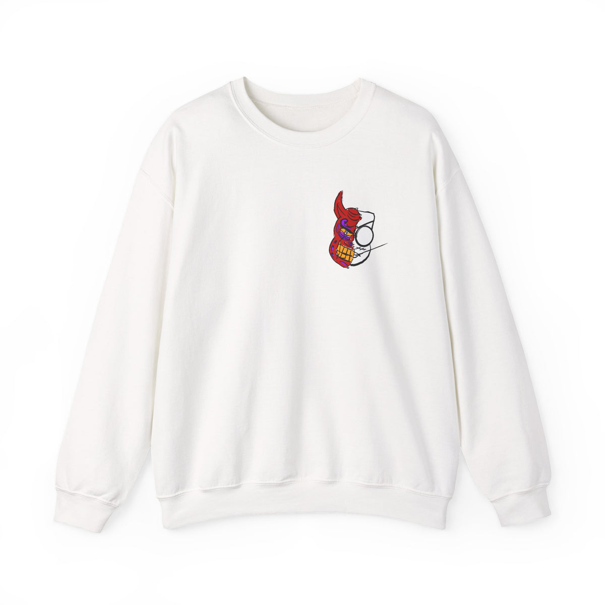Crewneck Sweatshirt — Hand-Drawn Flaming Mo (everythingmo.com)