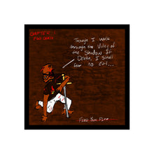 Load image into Gallery viewer, Inspirational Comic Poster — "Though I Walk Through the Valley" Fine Art Print
