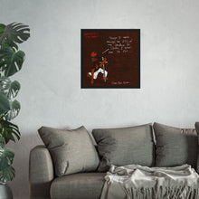 Load image into Gallery viewer, Inspirational Comic Poster — "Though I Walk Through the Valley" Fine Art Print
