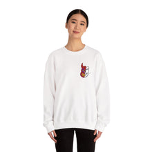 Load image into Gallery viewer, Crewneck Sweatshirt — Hand-Drawn Flaming Mo (everythingmo.com)
