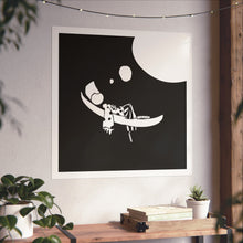 Load image into Gallery viewer, Fine Art Poster — Dreamer Illustration (Black &amp; White
