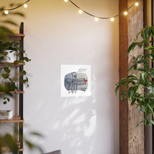 Load image into Gallery viewer, SlingShot Therapy Art Poster — Quirky Hand-Drawn Illustration with Speech Bubble
