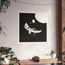 Load image into Gallery viewer, Fine Art Poster — Dreamer Illustration (Black &amp; White
