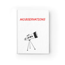 Load image into Gallery viewer, Modern Telescope Journal — Geometric Abstract Notebook for Stargazers
