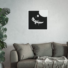 Load image into Gallery viewer, Fine Art Poster — Dreamer Illustration (Black &amp; White
