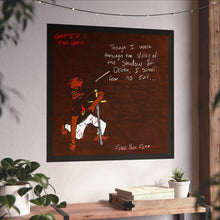 Load image into Gallery viewer, Inspirational Comic Poster — "Though I Walk Through the Valley" Fine Art Print
